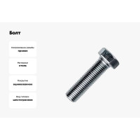 Болт SWFS DIN933 М6х100, 1150 шт. тов-072450