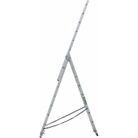Трехсекционная алюминиевая лестница SMARTY 3х9 SN011-309