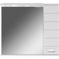 Шкаф-зеркало Домино Cube 75 правый DC5009HZ