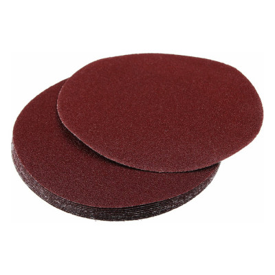 Круг абразивный шлифовальный под липучку (10 шт; 125 мм; Р60) ЕРМАК 645-067