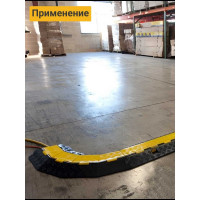 Кабель-канал ТЕХНОЛОГИЯ 2x30мм 12т ККР 2-12У угловая часть 45 градуса / ЛЕВЫЙ / 00000013322