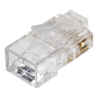 Универсальный коннектор RJ-45 8p8c Retic cat. 6, 20шт. CN-8P8C-C6-U-TWCS/20
