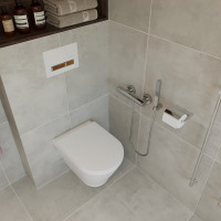 Инсталляция с подвесным унитазом комплект 6 в 1 Lavinia Boho Elegant Rimless 87561059