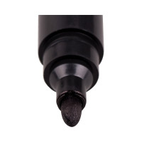 Перманентный маркер OfficeSpace 8004А черный, пулевидный, 3мм 265705