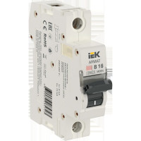 Автоматический выключатель IEK M06N 1P B 16А AR-M06N-1-B016