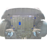Защита картера и КПП Rival для Infiniti, алюминий, 4 мм 333.3906.1