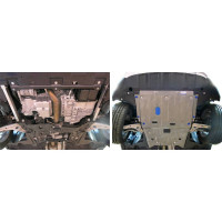 Защита картера и КПП Rival для Infiniti, алюминий, 4 мм 333.3906.1