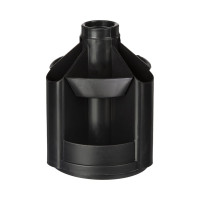 Настольный набор Attache Economy черный, вращающийся, 14 предметов 166747