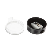 Настольный набор Attache Economy черный, вращающийся, 14 предметов 166747