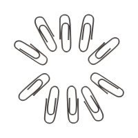 Настольный набор Attache Economy черный, вращающийся, 14 предметов 166747