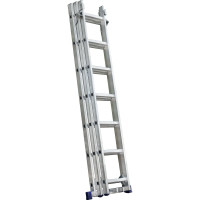 Трёхсекционная алюминиевая лестница SMARTY 3x7 SN011-307