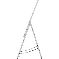 Трёхсекционная алюминиевая лестница SMARTY 3x7 SN011-307