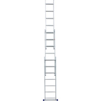 Трёхсекционная алюминиевая лестница SMARTY 3x7 SN011-307