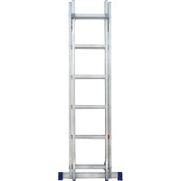 Двухсекционная алюминиевая лестница SMARTY 2x6 SN011-206