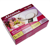 Настольные электронные весы Аксинья КС-6505 белый, 3 кг 0R-00006057