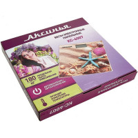 Напольные электронные весы Аксинья КС-6007 Пляж, 180 кг, 26х26 см 0R-00005497