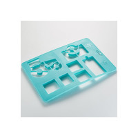 Форма для вырубки из теста Webber BE-4429 r 3D бирюзовый 0R-00004842