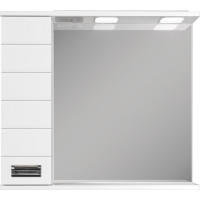 Шкаф-зеркало Домино Cube 75 Эл. левый DC5008HZ