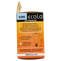Светодиодная лампа Ecola Reflector R50 LED Premium 9,0W 220V E14 6000K композит 87x50 G4PD90ELC