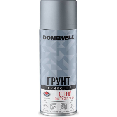 Грунт универсальный акриловый DONEWELL серый DW-2101