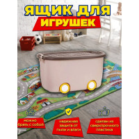 Ящик для хранения ZDK на колесах, большой, коричневый boxbig0001/khaki