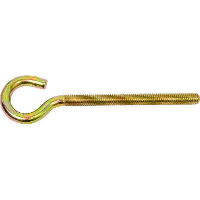 Крючок-полукольцо с метрической резьбой Bohrer М10x100 KP-10x100/155-1