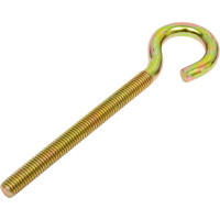 Крючок-полукольцо с метрической резьбой Bohrer М10x100 KP-10x100/155-1