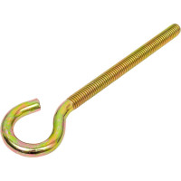 Крючок-полукольцо с метрической резьбой Bohrer М10x100 KP-10x100/155-1