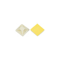 Площадка самоклеящаяся EKF PROxima 30x30 мм, белая, 20 шт. plc-30x30-r