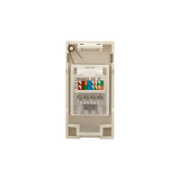 Розетка EKF RJ45 кат. 5e, 1 модуль E1MK015E-135-10