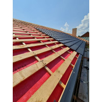 Диффузионная трехслойная мембрана Атмен Light 90 (1,6x43,75 м; 70 кв.м.) L90Дтм