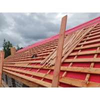 Диффузионная трехслойная мембрана Атмен Light 90 (1,6x43,75 м; 70 кв.м.) L90Дтм