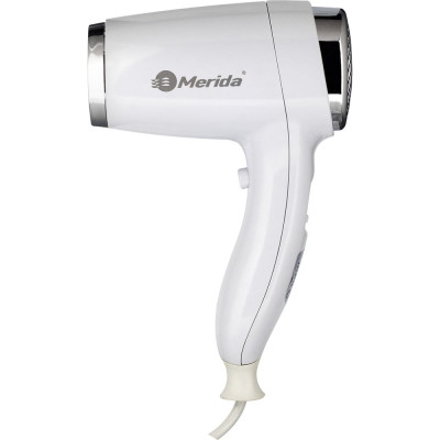 Фен Merida пластиковый, настенный, белый, 1200 Вт EJB404