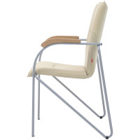 Стул Фабрикант Самба BOX2 искусственная кожа DO №122 кремовый Бук 1007 AL X1505567