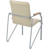 Стул Фабрикант Самба BOX2 искусственная кожа DO №122 кремовый Бук 1007 AL X1505567