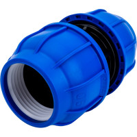 Компрессионная муфта TEBO ПНД соединительная 90x90 T-ПНД.М.0.90-90.CN