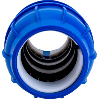 Компрессионная муфта TEBO ПНД соединительная 90x90 T-ПНД.М.0.90-90.CN