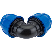 Компрессионный отвод TEBO ПНД 50x50 T-ПНД.О.0.50-50.CN