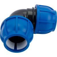 Компрессионный отвод TEBO ПНД 50x50 T-ПНД.О.0.50-50.CN