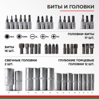 Набор инструментов БелАК МАСТЕР, 94 предмета БАК.07005