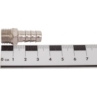 Штуцер с наружной резьбой 1/4" - елочка 10 мм ARMA M1/4-10
