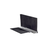 Полосовая нейлоновая щетка Mebax 95х(5x5)х1250, черная, 1 шт. 00-00002150