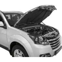 Газовые упоры капота АвтоУпор для Great Wall Hover H3 I рестайлинг 2014-2016, 2 шт., UGWHH3011