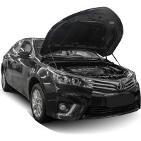 Газовые упоры капота АвтоУпор для Toyota Corolla E160, E170,  E180 2012-2019, 2 шт., UTOCOR013