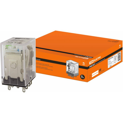 Реле TDM ELECTRIC РЭК78/3 с индикатором, 5А, 12В, AC SQ0701-0060