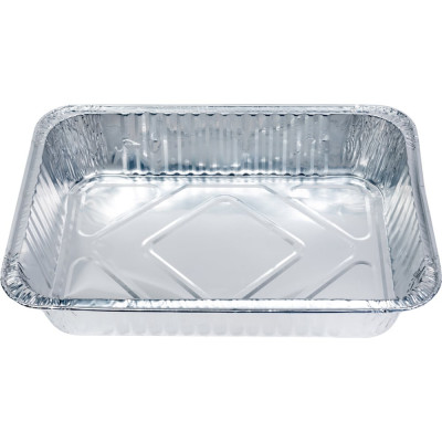 Одноразовая форма для выпечки из алюминиевой фольги Mallony LAMINA 37х27х7 см, прямоугольная, 006045