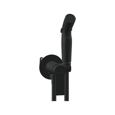 Смеситель с гигиеническим душем Cersanit BRASKO BLACK 64103