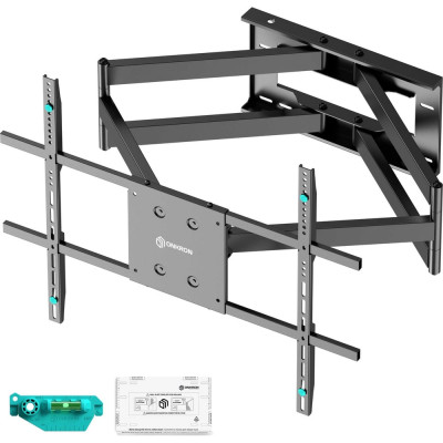 Кронштейн для телевизора ONKRON 42"-110" наклонно-поворотный, черный m8l M8L-B