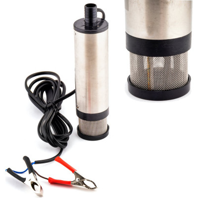 Насос для перекачки дизельного топлива TopAuto 12в, диаметр насоса 38мм, съемный фильтр, для перекачки из канистры ТА-38Ф/12