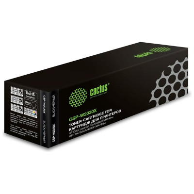 Лазерный картридж Cactus CSP-W2030X черный, 7500 страниц, для HP LJ M454/MFP M479 1885855